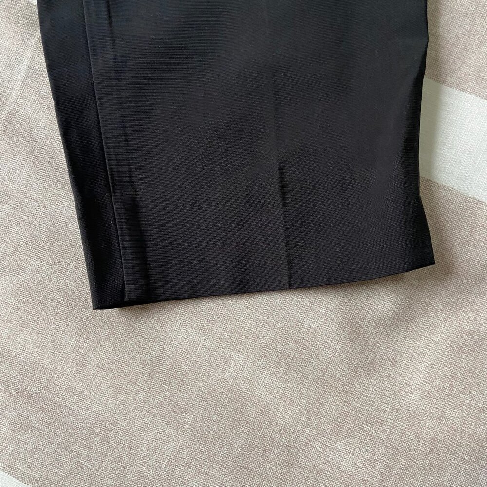NWT Ann Taylor Black High-Waist Paperbag Pants Chic & Minimalist Style Sz XXSp - Picture 8 of 9